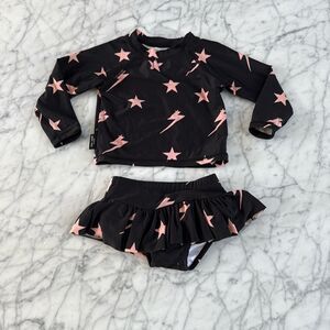 Tiny Tribe | Lightning Two-Piece Swimsuit Sz 12Month
